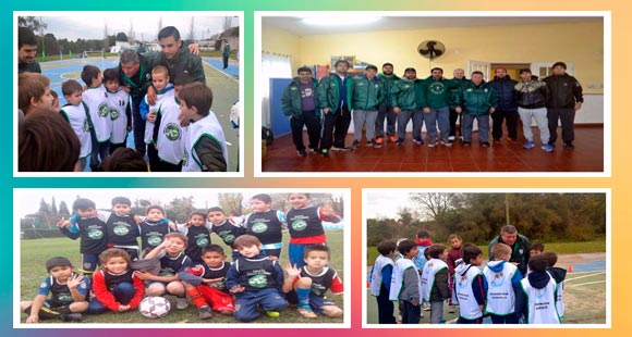Inauguración e inicio de las escuelas de fútbol en Baradero